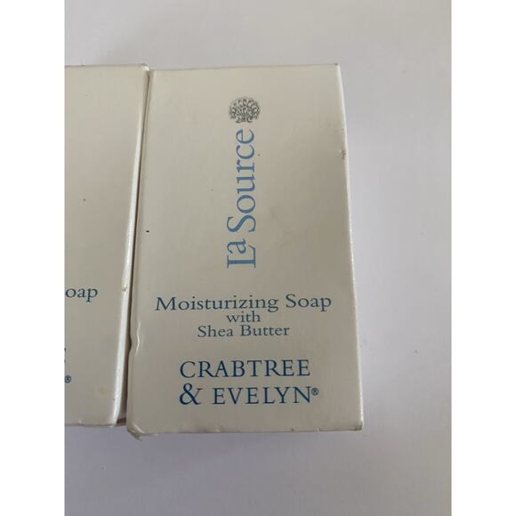 Crabtree Evelyn La Source Moisturizing Soap Bar Shea Butter Hotel Travel Size 2 - Picture 3 of 6